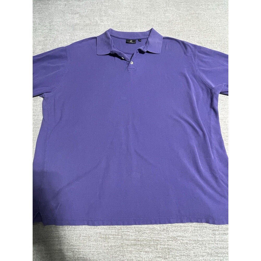 Beverly Hills Polo Club Shirt Men’s Polo Shirt 3XL Purple Short Sleeve